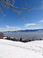  24. Februar 2012 - Auf einer Landmark-Schneeschuhwanderung